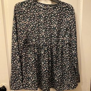 SHEIN Maternity Peplum Top (Med)